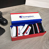 Набор Носков Champion Pack 4 White/White/Black/Black