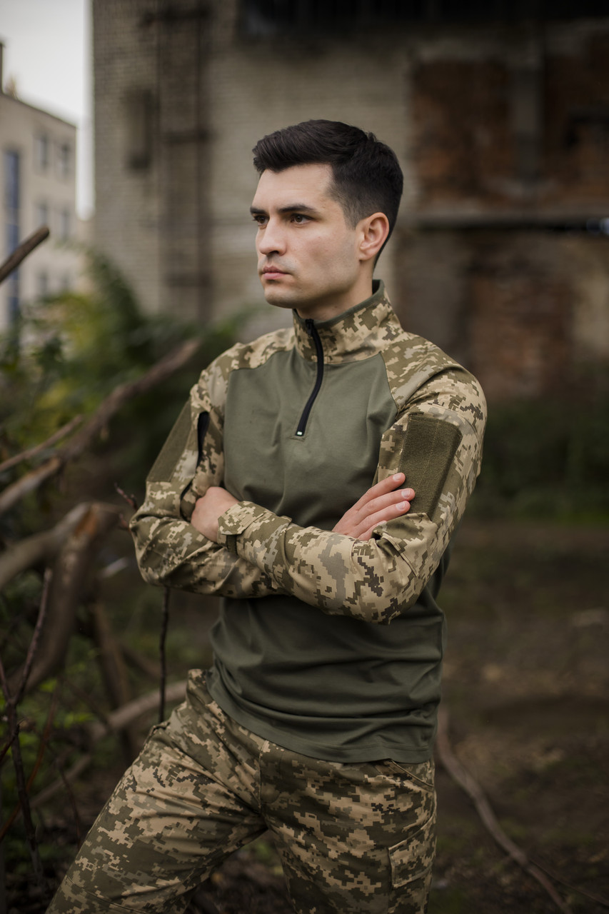 Сорочка тактична бойова Убакс піксель GREHORI Textile S