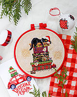 Набір для вишивання хрестиком "Кішки-мишки" Абрис Арт AHM-030