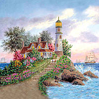 Схема для вишивання бісером на натуральному художньому холсті "Бригантина" Абрис Арт AC-157