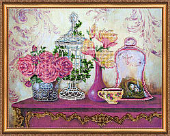 Набір для вишивання бісером на натуральному художньому холсті "Прованс-1" Абрис Арт AB-203