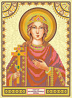 Схема для вишивання бісером на натуральному художньому холсті Свята Ірина Абрис Арт ACK-006