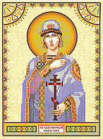 Схема для вишивання бісером на натуральному художньому холсті Святий Гліб Абрис Арт ACK-077