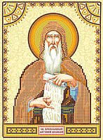 Схема для вишивання бісером на натуральному художньому холсті Святий Антоній Абрис Арт ACK-063