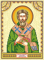 Схема для вишивання бісером на натуральному художньому холсті Святий Валентин Абрис Арт ACK-073