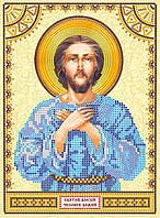 Схема для вишивання бісером на натуральному художньому холсті Святий Олексій Абрис Арт ACK-003