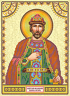 Схема для вишивання бісером на натуральному художньому холсті Святий Ігор Абрис Арт ACK-007