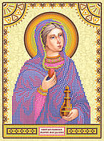Схема для вишивання бісером на натуральному художньому холсті Свята Марія Абрис Арт ACK-014