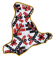 Набір для вишивання бісером "Магніт "Мапа України" Київська область Абрис Арт AMK-010