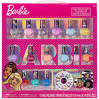 Набір дитячої косметики дитячі лаки для нігтів Барбі Barbie Townley Girl Peel- Off Nail
