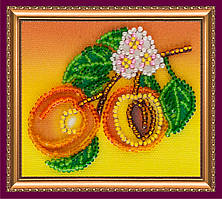 Набір для вишивання бісером "Магніт" Абрикоси Абрис Арт AMA-024