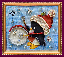 Набір для вишивання бісером "Магніт" Барабанщик-1 Абрис Арт AMA-048