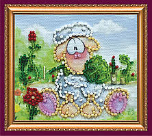 Набір для вишивання бісером "Магніт" Меланхолія Абрис Арт AMA-095