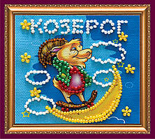 Набір для вишивання бісером "Магніт" Знак Зодіаку "Козеріг" Абрис Арт AMA-110