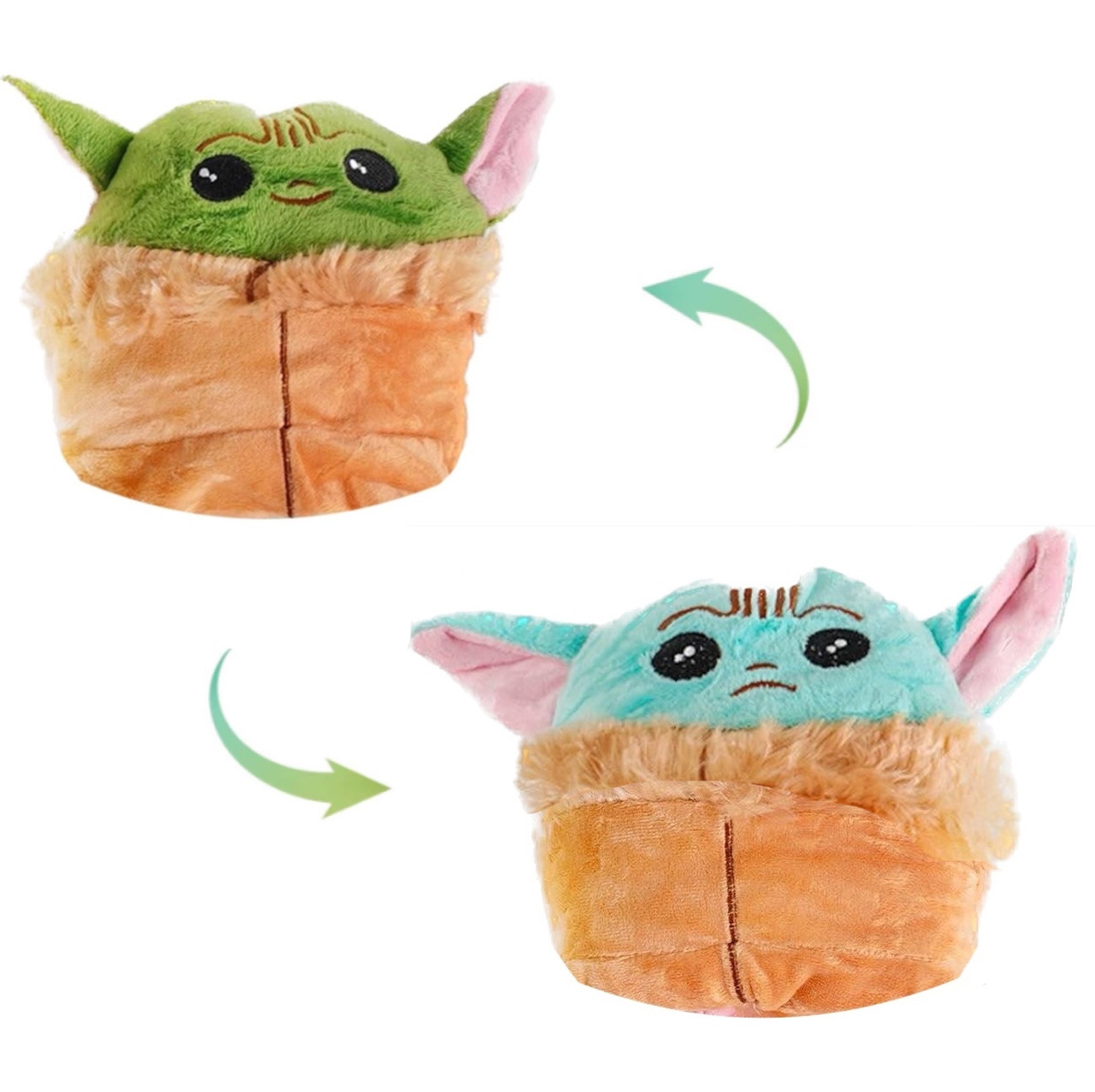 М'яка двостороння іграшка "Йода" арт. C 50717, фото 1