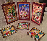 Набір для вишивки бісером "Листівка" Великодній сюжет-8 Абрис Арт AO-008, фото 6