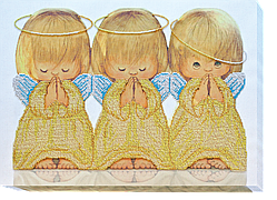 Набір для вишивання МIКРОбісером на холсті "Слухняність" Абрис Арт ABM-002