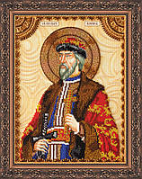 Набір для вишивання бісером на натуральному художньому холсті Святий Борис Абрис Арт AA-061