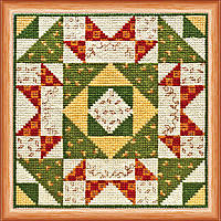 Набір для вишивання хрестиком "Квілт. Осінь" Абрис Арт AH-016