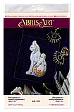 Набір для вишивання бісером прикраси на натуральному художньому холсті Паттернхолст "Баст-A" Абрис Арт AD-109, фото 3