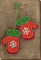 Набір стринг-арт "Рукавиці" Абрис Арт ABC-005