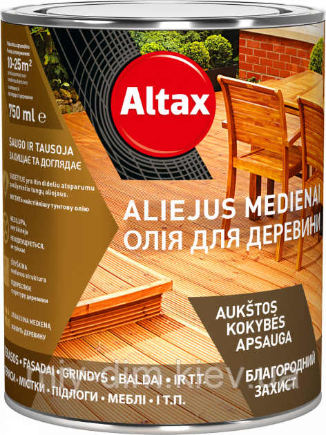 Altax Олія для деревини 0,75 л Каштан