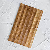 Сервірувальна дошка з масиву дуба,дошка для нарізування,кухонна дошка,ручна робота,ESTHETICS — 60