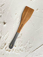 Кухарська лопатка з масиву дуба/кухонна лопатка/дерев'яна/графіт/ESTHETICS 19