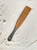 Поварская лопатка из массива дуба, кухонная лопатка, деревянная, графит, ESTHETICS - 27