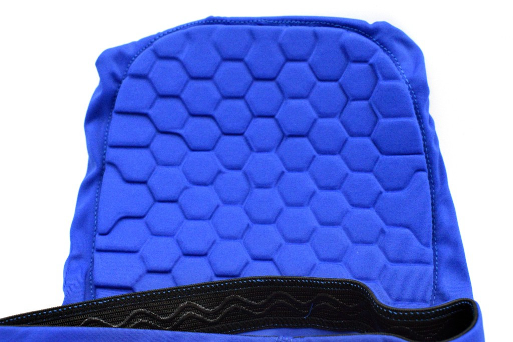 Наколенники баскетбольные защитные Basketball Knee Pads 2 шт. S-XL спандекс-нейлон синий (3065) - фото 3 - id-p1687588667