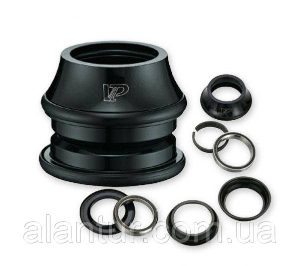 Рульова колонка VP-A05AC 1-1/8" полуінтегрована на промислових підшипниках для велосипедів, фото 1