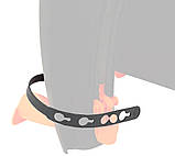 Ремінець фіксації ніг для дитячого велокрісла Bellelli, темно-сірий (1 шт), фото 2