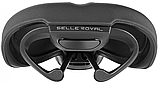 Сідло Selle Royal SCIENTIA M1 Moderate, гелеве, 289x141мм, водонепроникне, чорне, фото 3