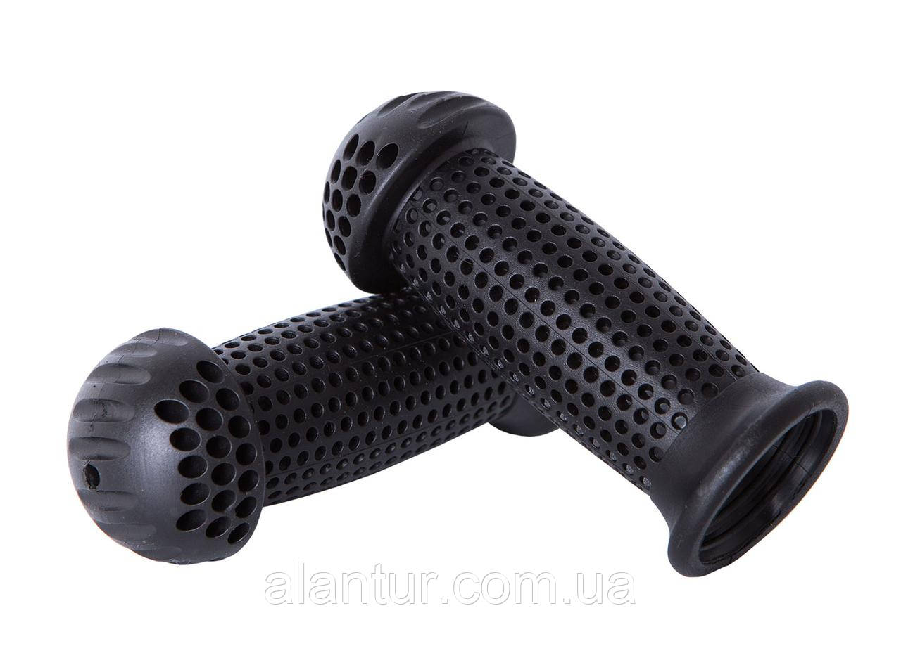 Грипси для велосипеда Green Cycle GGR-112, 100 мм, ергономічні, чорні, фото 1