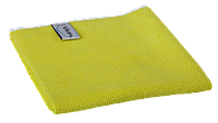 Салфетка Basic Vikan из микрофибры 400х400 мм желтая 691146