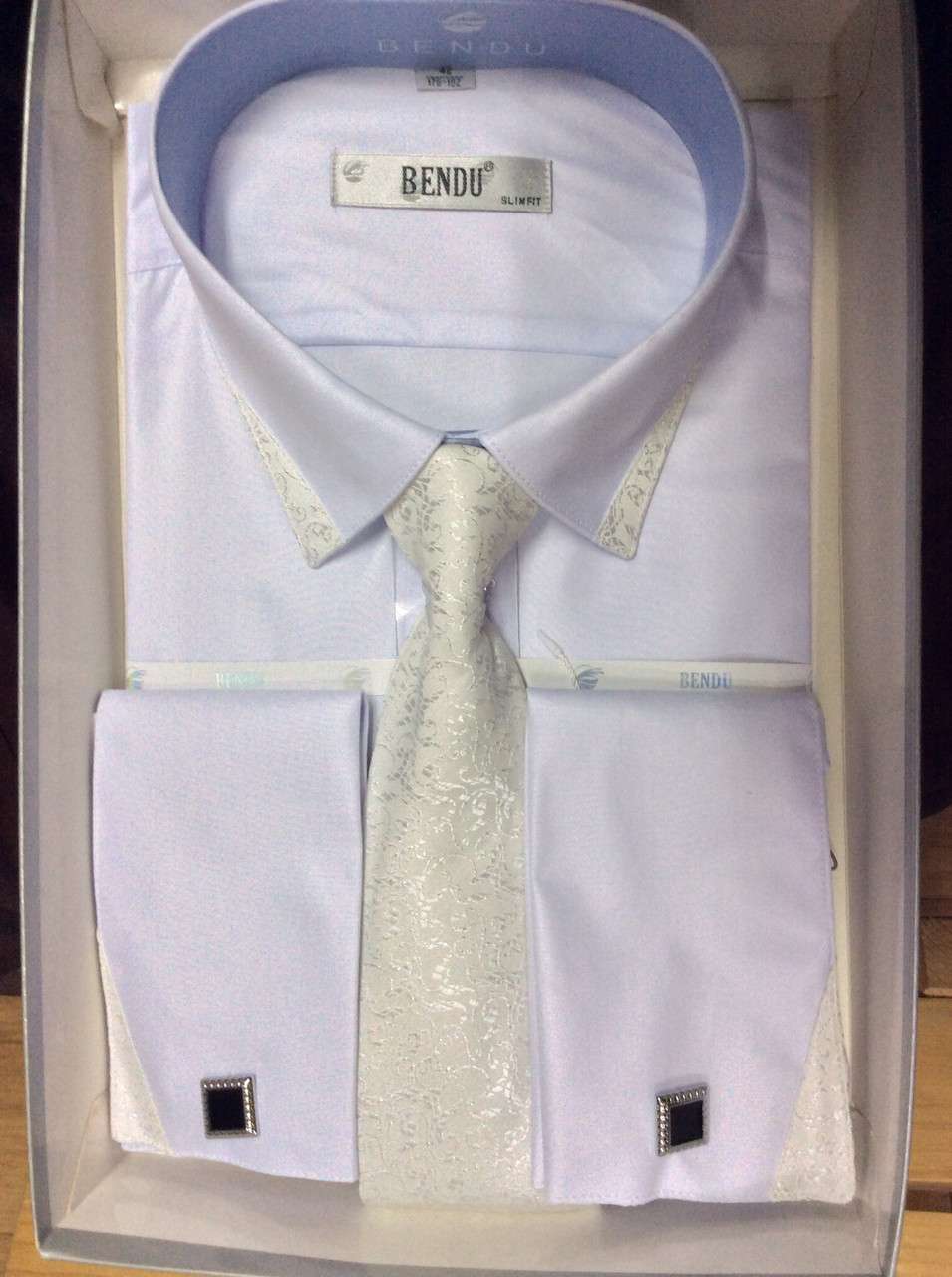 Сорочка чоловіча Біла. Довгий рукав, фото 1