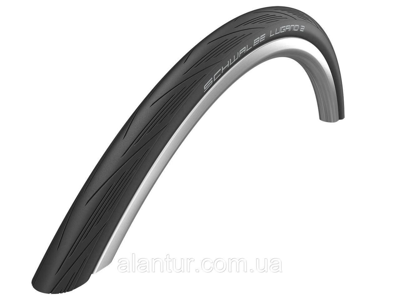 Шина Schwalbe LUGANO II 28x1.10 (28-622) для шосе з захистом K-Guard, фото 1