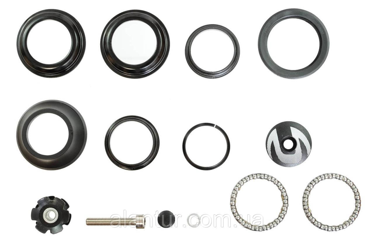 Рулева колонка Cannondale K35020, 1-1/8", півінтегрована, 28.6/44/30 мм, чорна, фото 1