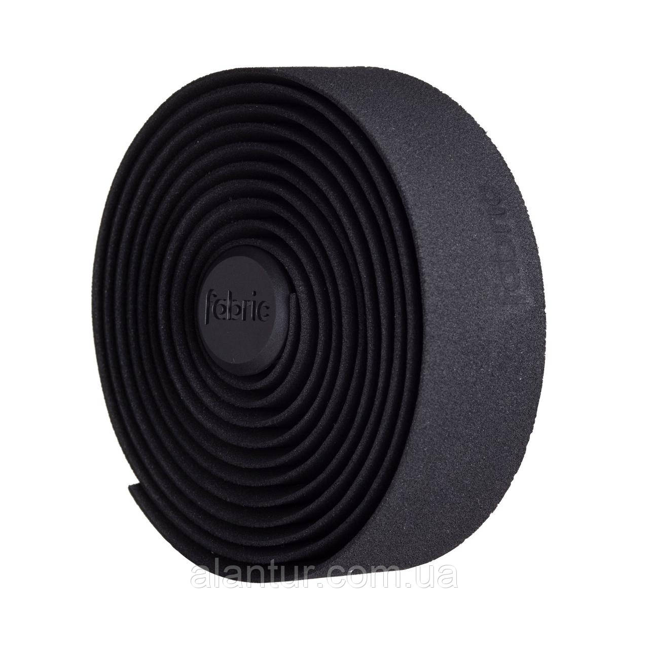 Обмотка руля Fabric/Cannondale SUEDE CUSH чорна, легка, амортизуюча, 2 шт., фото 1