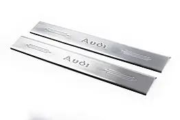 Накладки на дверні пороги для Audi ТТ Нержавіюча сталь (2 шт)