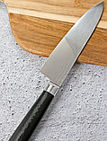 Шеф-ніж із японської сталі VG-10 67 шарів (Дамаська сталь), фото 3