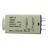 Реле часу, таймер H3Y-2, 0-60хв 12В 5А, фото 3