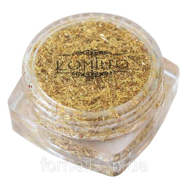 Komilfo Foil Stripes №01 Gold, (0,2 г), фото 1