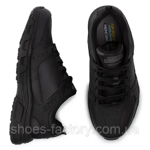 Skechers Oak Canyon Redwick 51896 BBK 45 Shoes Factory 1687630567