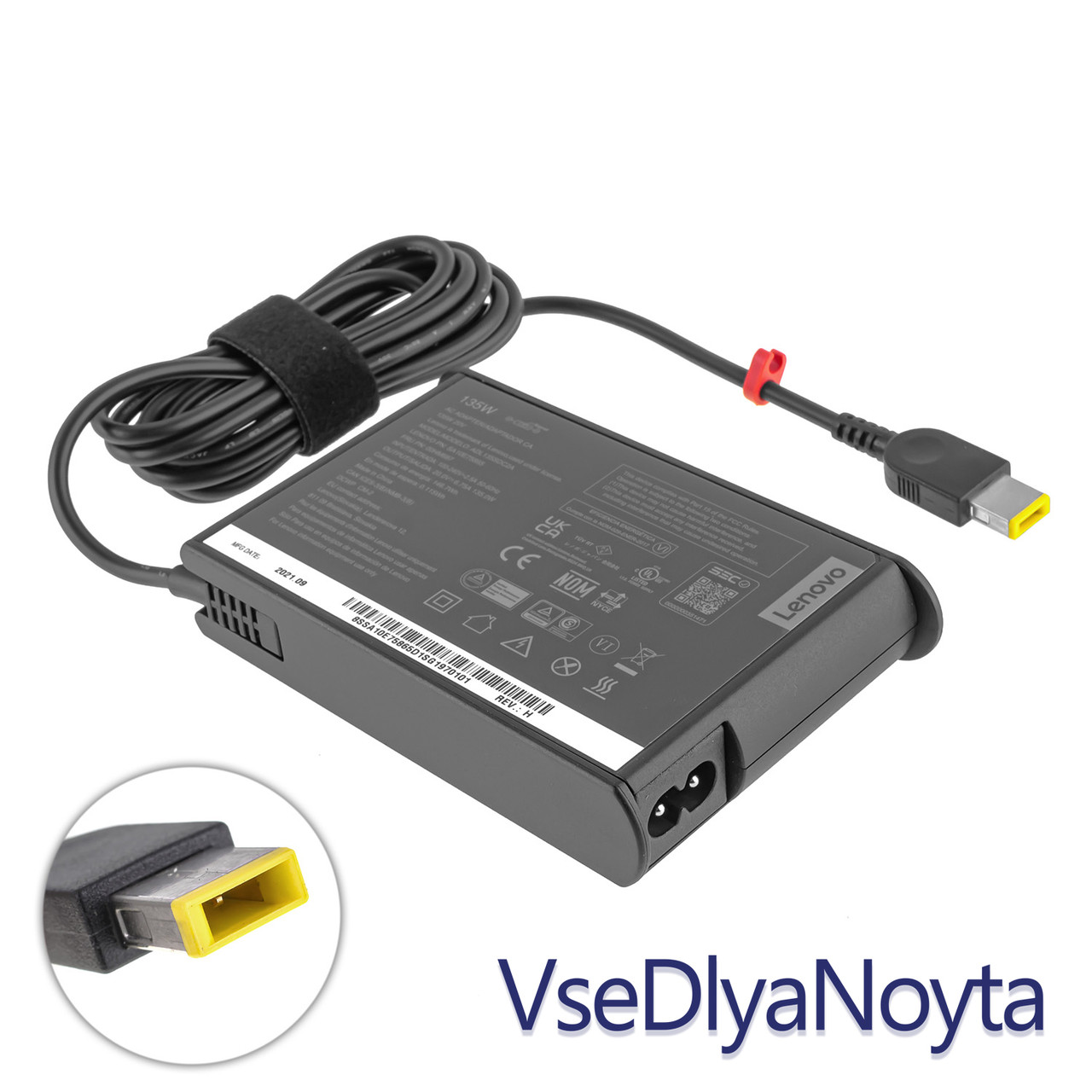 Оригинальный Блок Питания для Ноутбука LENOVO 20V, 6.75A, 135W, SLIM ...