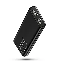 УМБ Power Bank павербанк USAMS Dual USB US-CD93 PB31 10000mAh 2USB/1Type-C 2.1A Black