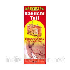 Бакучи таил 60мл Вьяс термін 05/24 включно, Bakuchi tail Vyas при кожных заболеваниях, Аюрведа здесь - фото 1 - id-p277977389