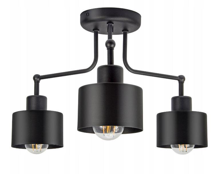 Підвісний стельовий світильник у стилі лофт Luxolar Factory Lamp 382 E27 чорний