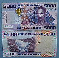 Сьерра - Леоне - 5000 Leones 2018 UNC