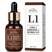 Антивозрастная сыворотка Cos De BAHA L1 Bakuchiol & Retinol Serum 30ml